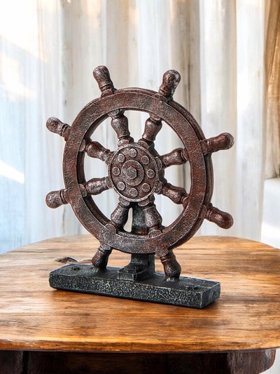 Фигурка полистоун TAKE IT EASY «Штурвал», 23×21×5 см