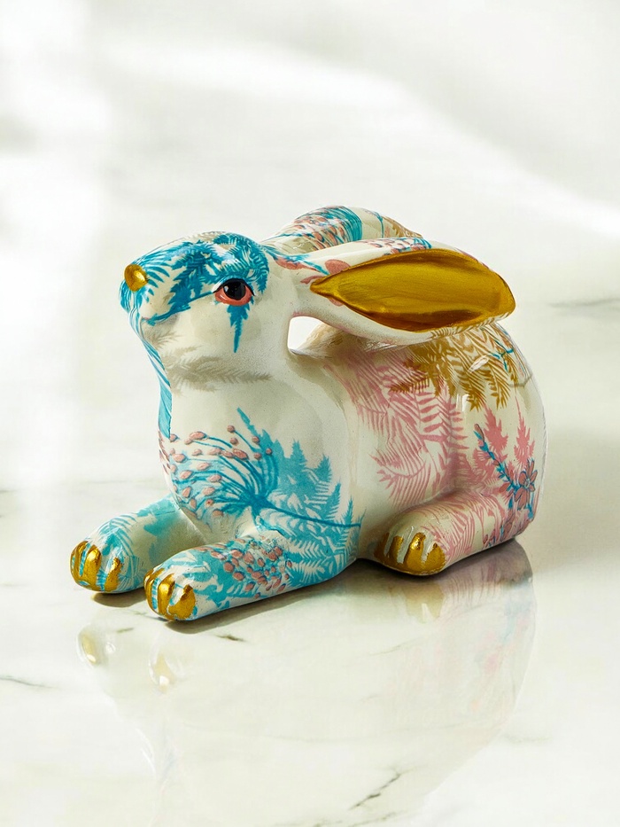 Фигурка полистоун TAKE IT EASY «Весенний зайчик», лежит, 10×19×12 см - Фото 1