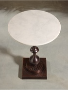 УЦЕНКА Стол кофейный, 41×41×57 см, алюминий, мрамор 10866224