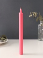 Ароматическая свеча парафиновая хозяйственная, 2×19 см, 55 г, малина 10864495