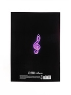 Тетрадь для нот Calligrata «Неоновые ноты» А4, 8 листов, вертикальная - Фото 7