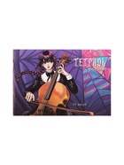 Тетрадь для нот Calligrata «Девочка с косичками» А5, 24 листа, горизонтальная - Фото 5