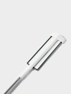 Швабра с отжимом, противоударная, со сгоном, стальная ручка, 2 профессиональные насадки, 36×11×130 см - Фото 8