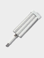 Швабра с отжимом, противоударная, со сгоном, стальная ручка, 2 профессиональные насадки, 36×11×130 см - Фото 9