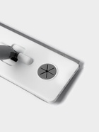 Швабра для стен и окон, со сгоном, стальная ручка, 2 насадки из микрофибры, 20×8×85 см - Фото 12