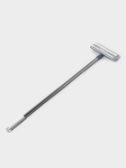 Швабра для стен и окон, со сгоном, стальная ручка, 2 насадки из микрофибры, 20×8×85 см - Фото 7