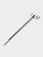 Швабра для стен и окон, со сгоном, стальная ручка, 2 насадки из микрофибры, 20×8×85 см - Фото 9