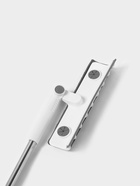 Окномойка с насадкой из микрофибры 2 шт., фиксатор, стальная телескопическая ручка, 26×6×77.5 (123) см - Фото 10