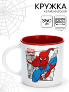 Кружка керамическая Marvel comics, Человек-паук, 350 мл - Фото 1