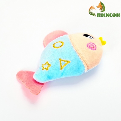 Игрушка для кошек «Рыба, с кошачьей мятой, 8.7 см