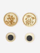 Игольница «Цветы» TEIRA, с магнитом, круглая, d=3 см, набор 2 шт., деревянная - Фото 5