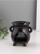 Аромалампа для эфирных масел «Совушка и цветочки», керамика, 8.5×10×9.5 см, МИКС - Фото 3