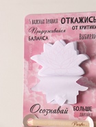 Магнит на холодильник с блоком для записей и карандашом «5 важных правил», 9×13 см 10745106 - фото 4256026