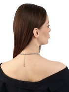 Кулон «Цепь» два сердца и круг, цвет серебро - фото 68160437