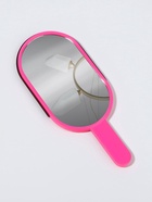 Зеркало с ручкой «Мороженое», 7.8×18 см, (6.7×12 см), розовое - Фото 4