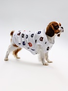 Футболка для животных «Мишка», M (ДС 30, ОГ 42 см), белая - Фото 1