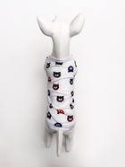 Футболка для животных «Мишка», XL (ДС 38, ОГ 50 см), белая - Фото 6