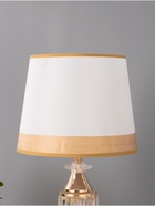 Лампа настольная с подсветкой "Кристал" 1х40Вт Е27 золото 26х26х45 см RISALUX 10865814