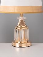 Лампа настольная с подсветкой "Кристал" 1х40Вт Е27 золото 26х26х45 см RISALUX 10865814