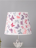 Настольная лампа "Лорена" Е27 40Вт хром 24х24х40 см RISALUX - фото 35342275