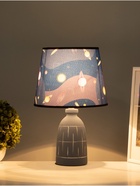 Настольная лампа «Меркури» Е14 40 Вт синий 24×24×40 см RISALUX - Фото 2