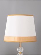 Настольная лампа Анрия E27 40Вт бело-золотой 26х26х42 см 10865938