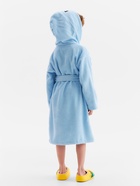 Халат махровый детский Этель «Акула», размер 30 (98-104 см), голубой - Фото 5