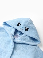 Халат махровый детский Этель «Акула», размер 32 (110-116 см), голубой - Фото 8