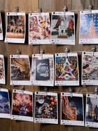 УЦЕНКА Гирлянда «Нить» 2 м, роса, с насадками «Прищепки», IP20, серебристая нить, 20 LED, свечение тёплое белое, ААх2 - Фото 6