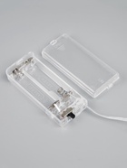 УЦЕНКА Гирлянда «Нить» 2 м, роса, с насадками «Прищепки», IP20, серебристая нить, 20 LED, свечение тёплое белое, ААх2 - Фото 7