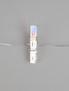 УЦЕНКА Гирлянда «Нить» 2 м, роса, с насадками «Прищепки», IP20, серебристая нить, 20 LED, свечение тёплое белое, ААх2 - Фото 8