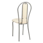 УЦЕНКА Стул «Венский Мягкий», Серебристый металлик/Молочный - Фото 3