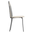 УЦЕНКА Стул «Венский Мягкий», Серебристый металлик/Молочный - Фото 4