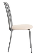 УЦЕНКА Стул "Лайт-1", Серебристый металлик/Молочный 10866522 - фото 3887333