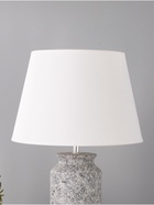 Настольная лампа "Хиро" 1х15Вт Е14 черный/белый 28х28х44см 10340925