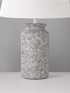 Настольная лампа "Хиро" 1х15Вт Е14 черный/белый 28х28х44см 10340925