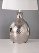 Настольная лампа "Чиппер" 1х15Вт Е14 серебро 30х30х47см 10340929