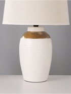 Настольная лампа "Бабл" 1х15Вт Е14 белый/золото 28х28х44см 10340934