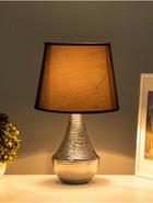 Настольная лампа "Хелена" 1х15Вт Е14 серебро 25х25х39см 10340936