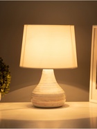 Настольная лампа "Аннабель" 1х15Вт Е14 белый голубой 23х23х33см 10340941