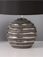 Настольная лампа "Бетти" 1х15Вт Е14 серебро 25х25х36см 10340951