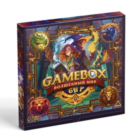 Набор игр "GAME BOX Волшебный мир", 6 игр, 8+ 10690667