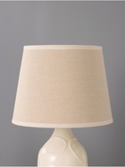 Настольная лампа "Линии" 1х15Вт Е14бежевый 25х25х36см 10865956