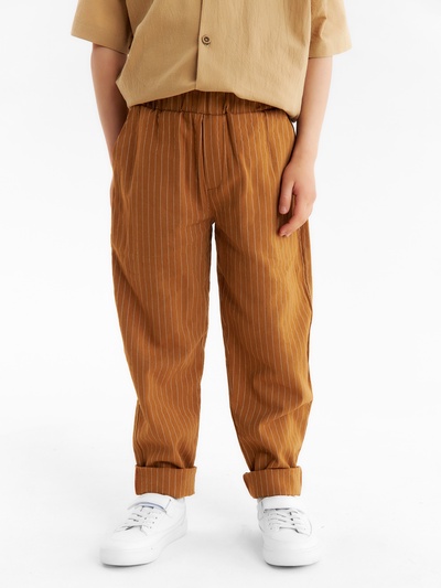 Брюки для мальчика KAFTAN, размер 28 (86-92 см), коричневые