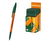 Ручка шариковая ErichKrause Slender Stick Orange 0.7, зеленая 10864851 - фото 14507227