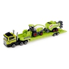 УЦЕНКА Грузовик металлический Автоград «Ферма» с трактором, МИКС - Фото 6