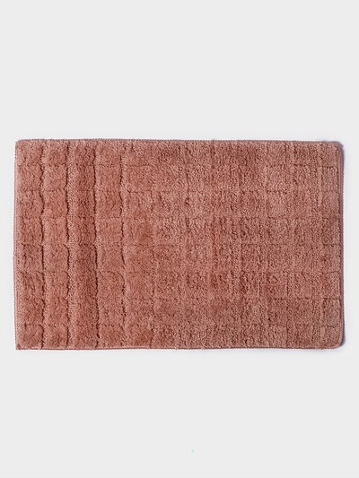 Коврик для ванной из микрофибры SAVANNA «Таормина», 40×60 см, пыльная роза