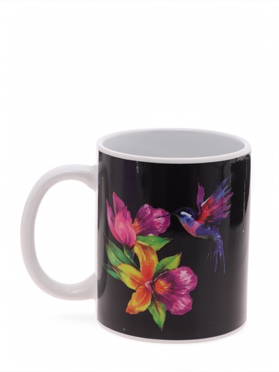 УЦЕНКА Кружка-хамелеон Доляна «Колибри», 350 мл, керамика, небольшие дефекты