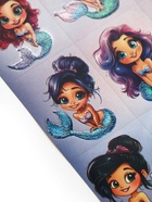Наклейки детские «Русалочки», глиттер, 11 х 16 см (комплект 15 шт) - фото 34614370