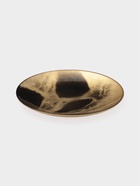 Тарелка Magistro Brown Marble, d=21 см, стекло, коричневая 10691041 - фото 319827262